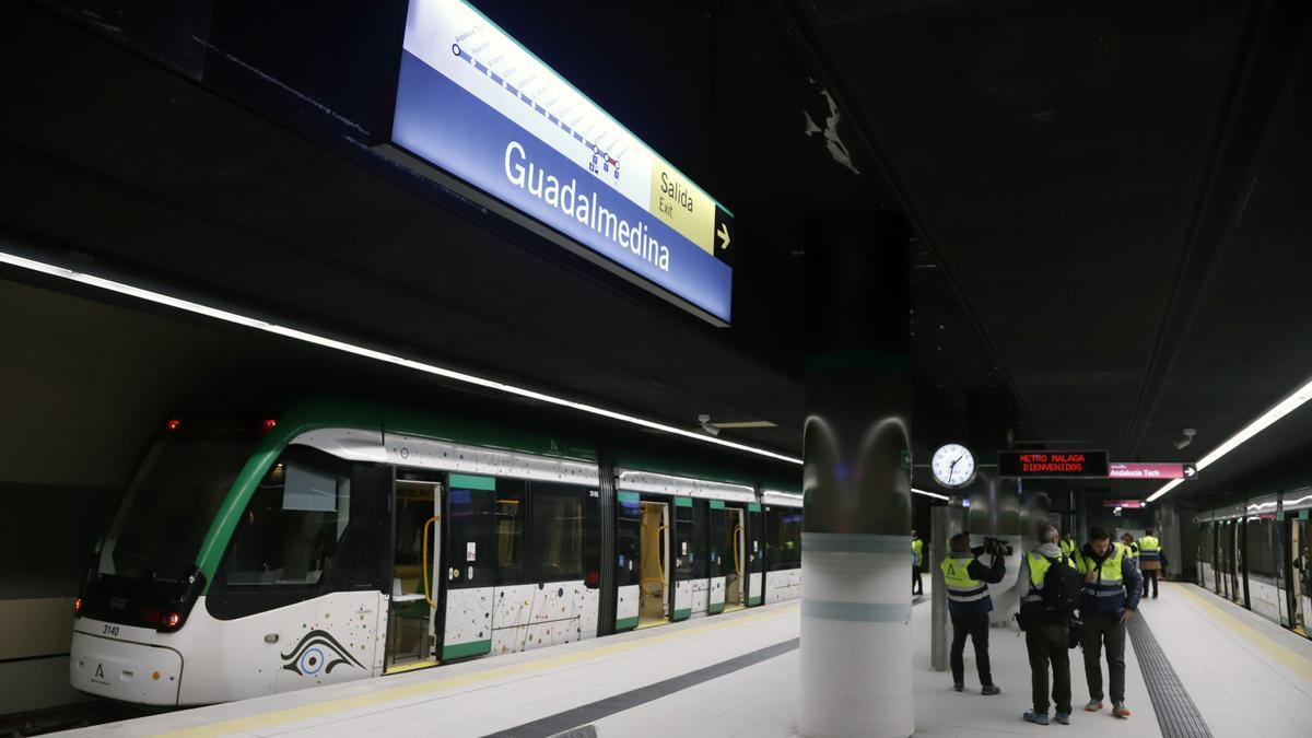 Metro de Málaga parada Guadalmedina